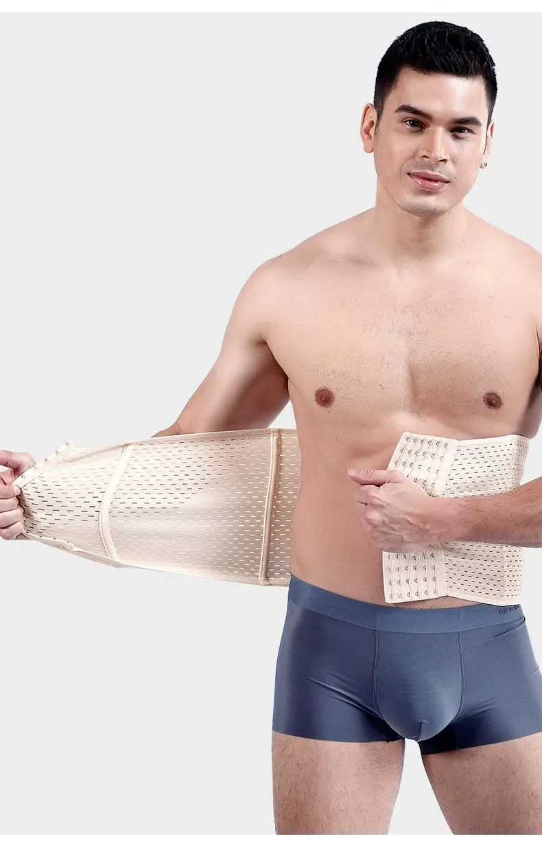 Men's Breathable Sweat Slimming Waist Trainer