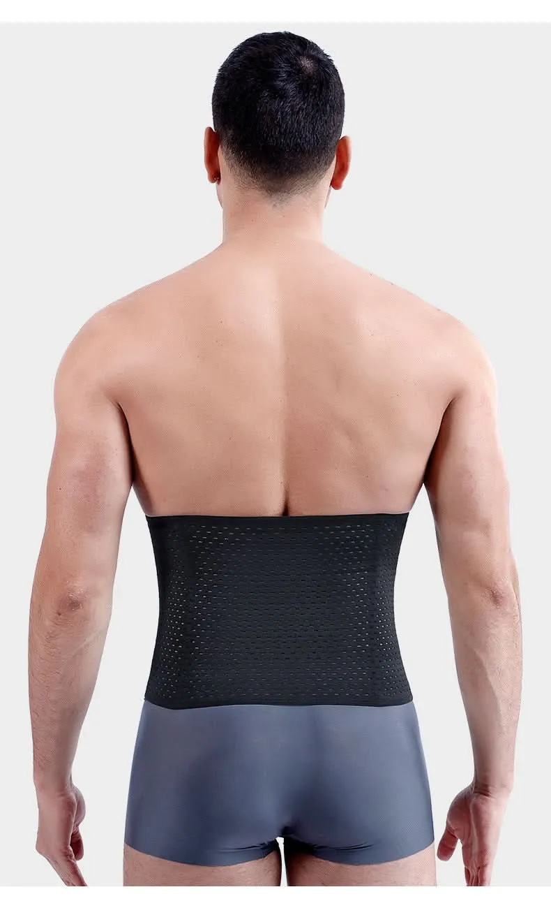 Men's Breathable Sweat Slimming Waist Trainer