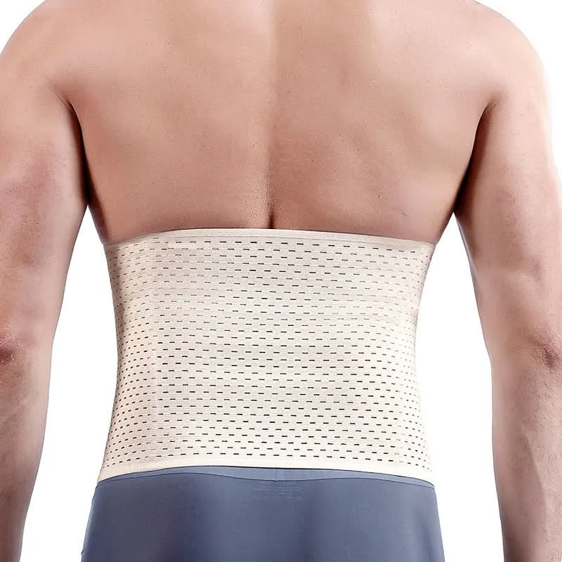 Men's Breathable Sweat Slimming Waist Trainer