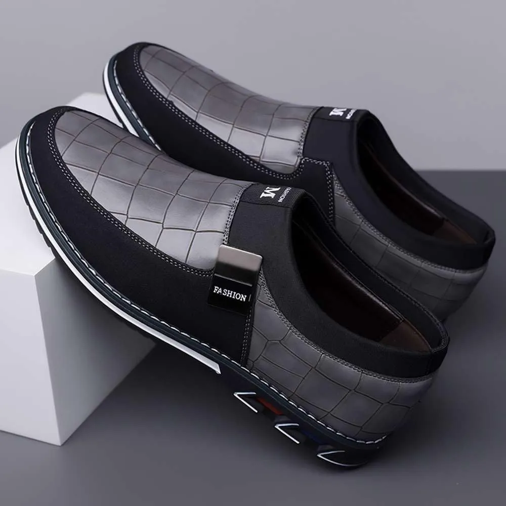 Men's Casual Dress Oxford Shoes Business Office Loafers Leather Fashion Dress Sneakers Comfort Walking Driving Shoes