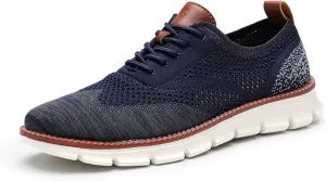 Mens Casual Dress Shoes for Men Dress Sneakers Breathable Business Lightweight Oxford Shoes
