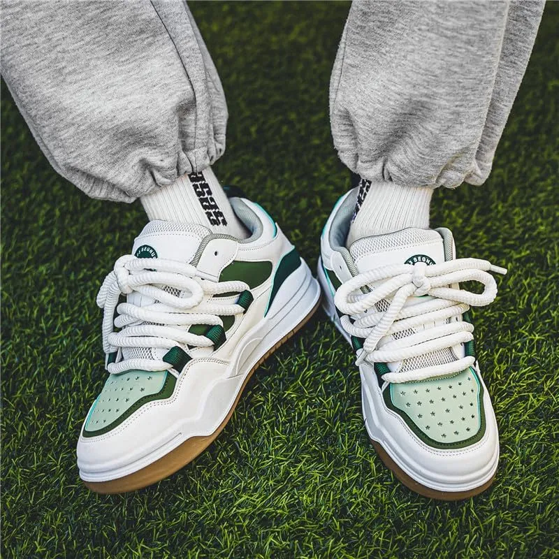Men's Casual Lace-Up Fashion Sneakers Oxford Comfortable Walking Shoes Comfortable and Fashionable Versatile Casual Shoes Size 6.5-10