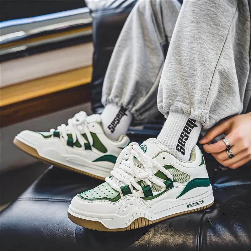 Men's Casual Lace-Up Fashion Sneakers Oxford Comfortable Walking Shoes Comfortable and Fashionable Versatile Casual Shoes Size 6.5-10