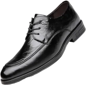 Men's Classic Lace-up Formal Oxfords Wedding Prom Tuxedo Shoes Loafers Business Casual Wingtip Derby Shoes