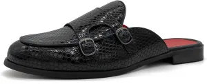 Men's Dress Mule Slippers Suede Slip-On Loafers Velvet Backless Sandals Size 7-13