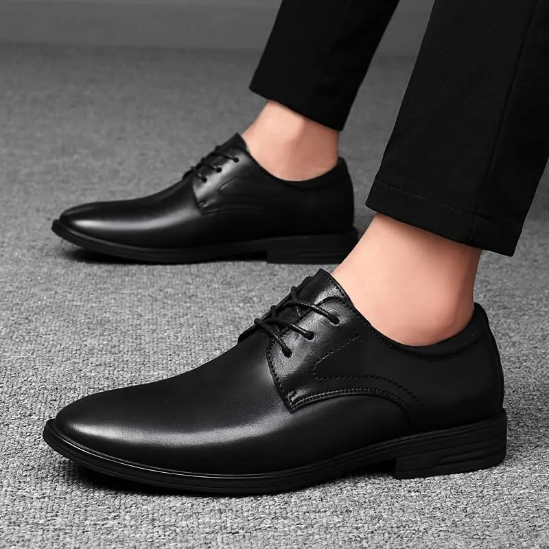 Men's Dress Shoes Business Wedding Lace-up Formal Oxford Shoes for Men