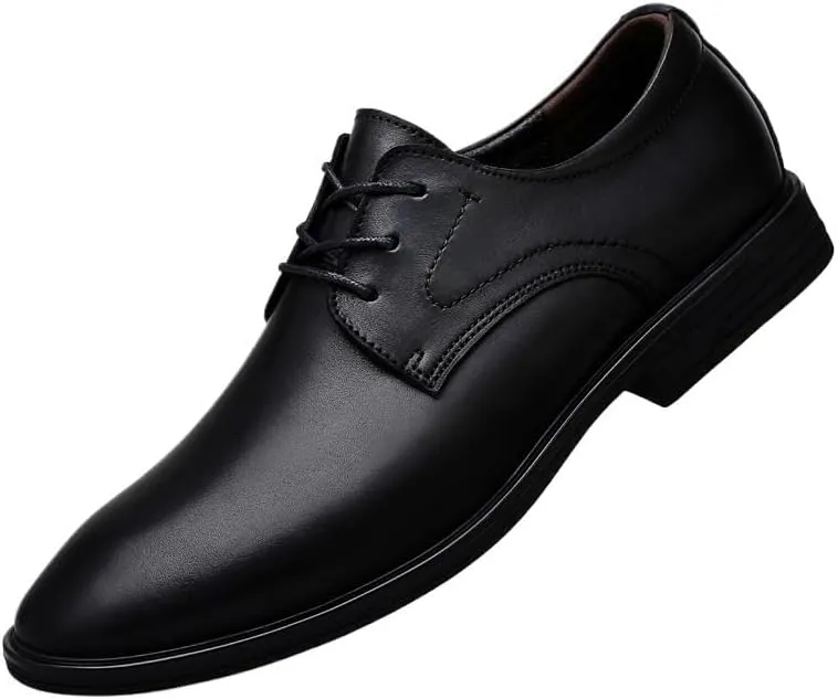 Men's Dress Shoes Business Wedding Lace-up Formal Oxford Shoes for Men
