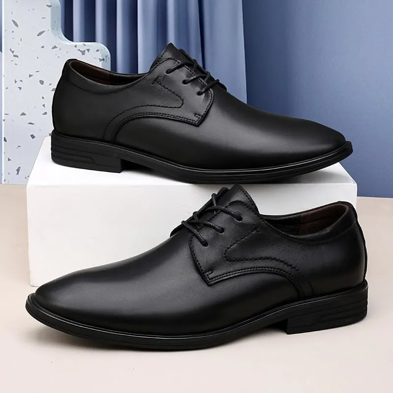 Men's Dress Shoes Business Wedding Lace-up Formal Oxford Shoes for Men