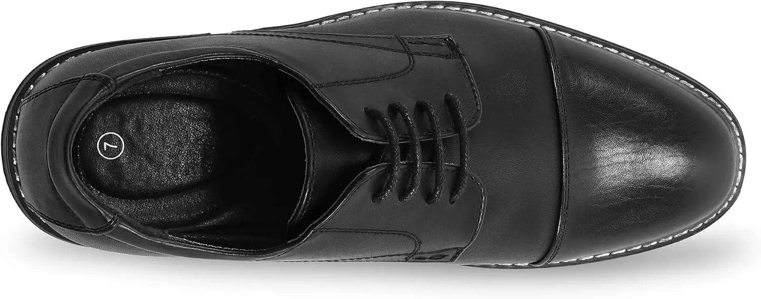 Men's Dress Shoes Formal Business Classic Lace Up Wingtip Oxford Shoes