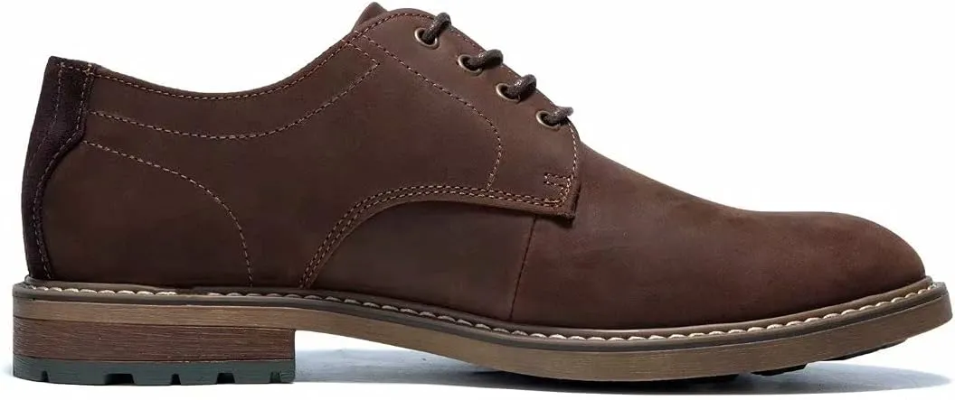 Mens Dress Shoes, Lace Up Plain Toe Leather Oxford