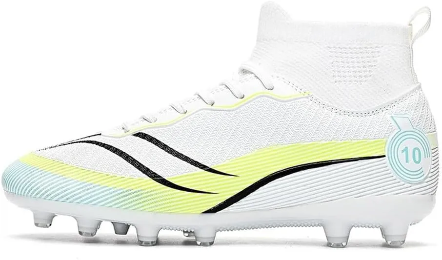 Men's Fashionable Football Shoes Breathable Wear-Resistant Anti Slip Long Nail Sports Training Boots