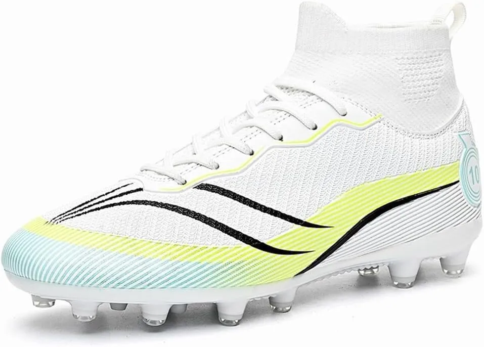 Men's Fashionable Football Shoes Breathable Wear-Resistant Anti Slip Long Nail Sports Training Boots