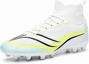 Men's Fashionable Football Shoes Breathable Wear-Resistant Anti Slip Long Nail Sports Training Boots