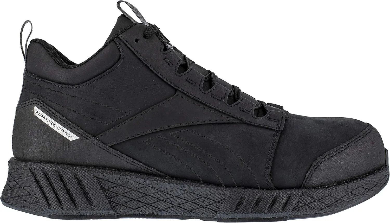 Men's Rb4301 Fusion Formidable Safety Composite Toe Athletic Work Mid Cut Shoe Black Industrial & Construction Boot