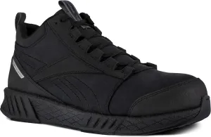 Men's Rb4301 Fusion Formidable Safety Composite Toe Athletic Work Mid Cut Shoe Black Industrial & Construction Boot