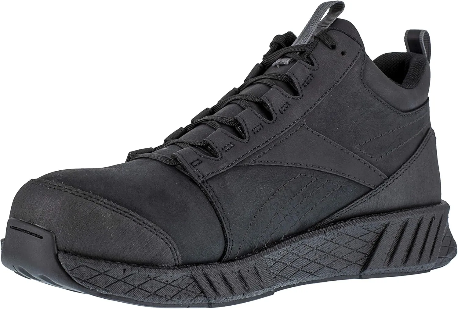 Men's Rb4301 Fusion Formidable Safety Composite Toe Athletic Work Mid Cut Shoe Black Industrial & Construction Boot