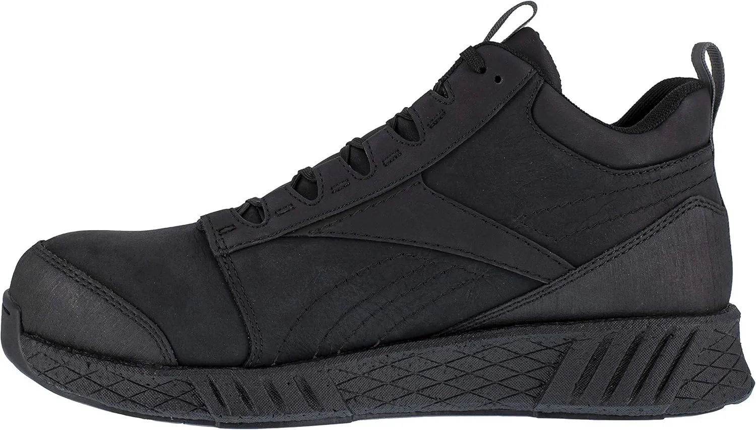Men's Rb4301 Fusion Formidable Safety Composite Toe Athletic Work Mid Cut Shoe Black Industrial & Construction Boot
