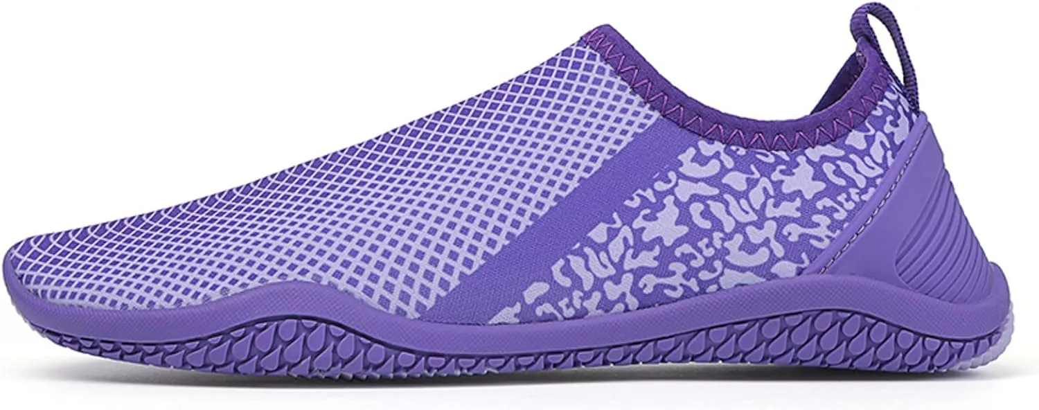 Mens Size 9 Shoes Water Resistant Slip on for Men Women Mens Barefoot Water Shoes Water Shoes Women Wide Slip on Soft Beach Shoes for Pool Hiking Training Outdoor Water Sports