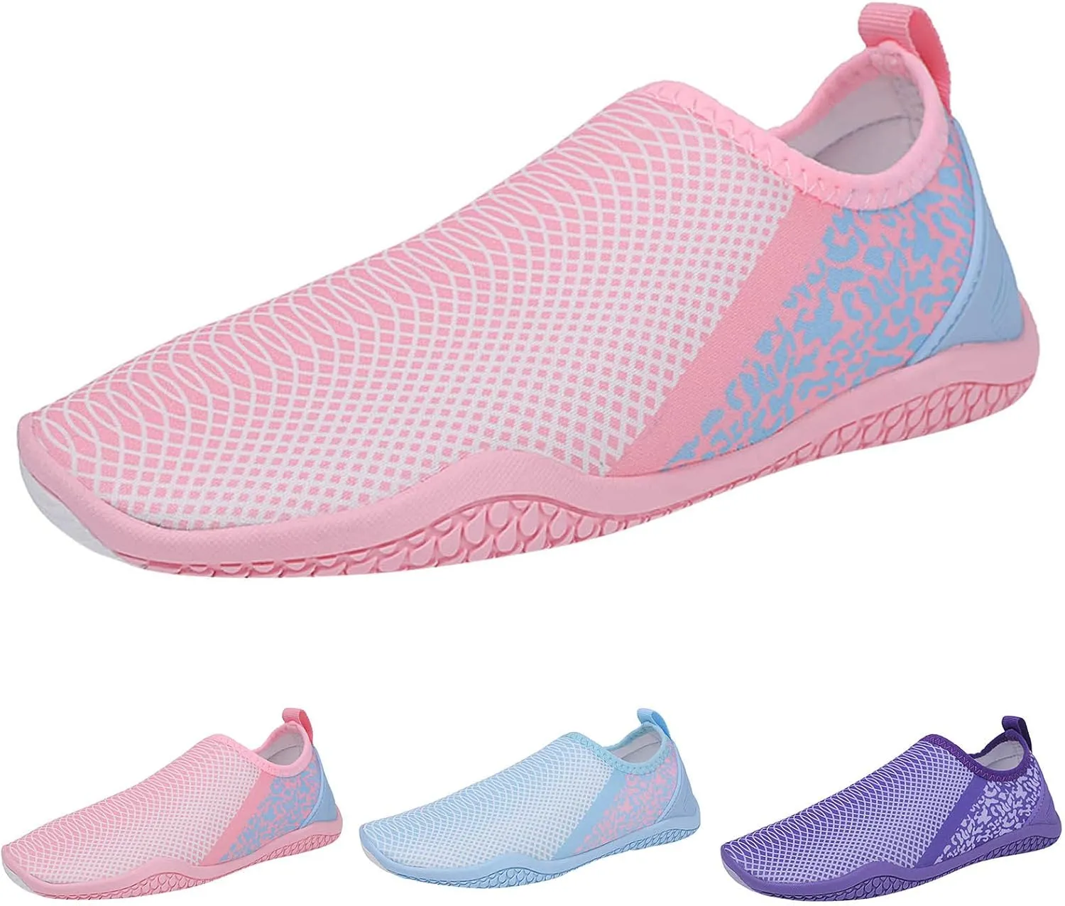 Mens Size 9 Shoes Water Resistant Slip on for Men Women Mens Barefoot Water Shoes Water Shoes Women Wide Slip on Soft Beach Shoes for Pool Hiking Training Outdoor Water Sports