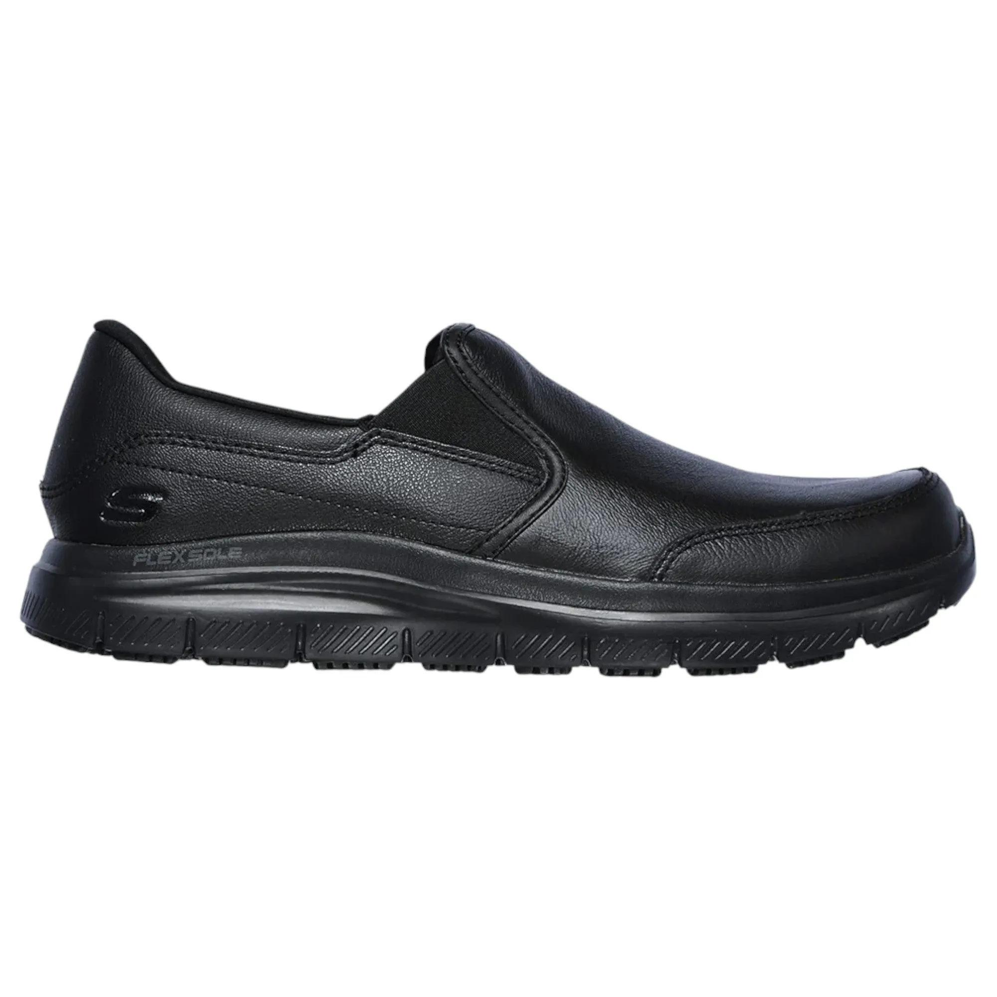 Mens Skechers Flex Advantage Sr - Bronwood Shoes Black