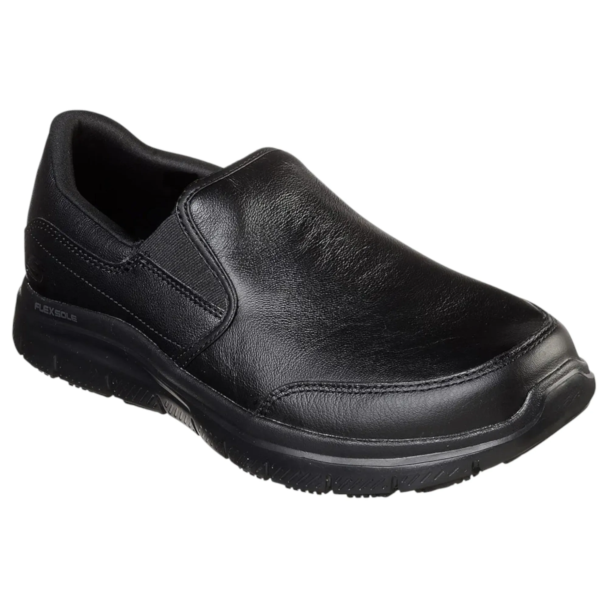 Mens Skechers Flex Advantage Sr - Bronwood Shoes Black