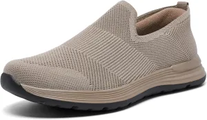 Men's Slip-On Loafers，Textile Materials，Comfort Flex Sole，Free and Convenient to wear Casual Walking Shoes