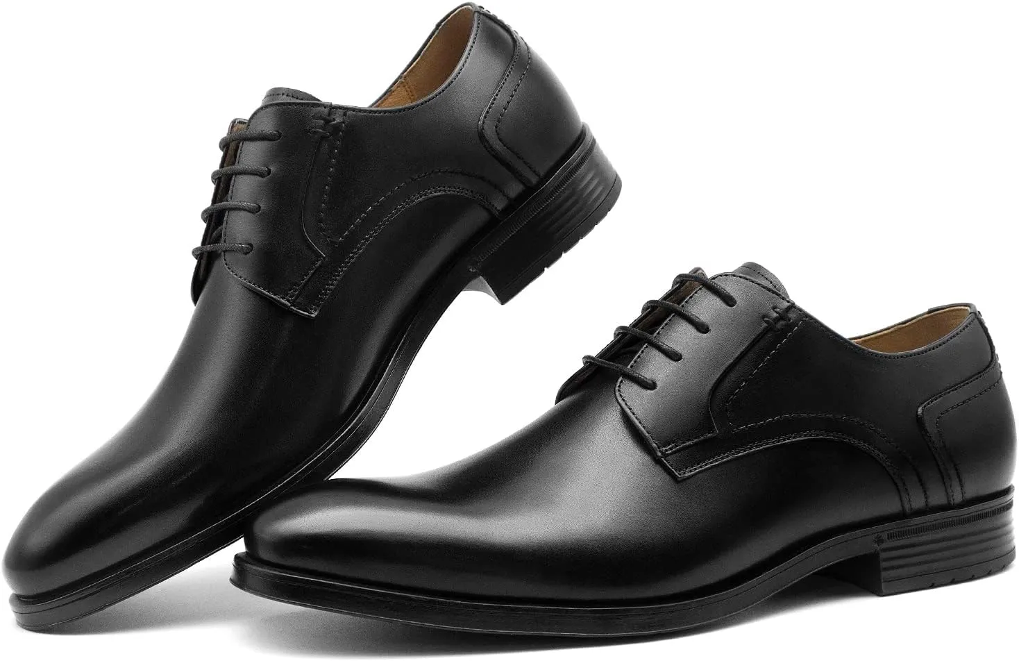 Men's Slip On Oxford Dress Shoes Embossing Design Classic Lace Up Formal Oxford Shoes Moda Italy Men's Prince Classic Modern Formal Oxford Wingtip Lace Up Dress Shoes for Business Wedding