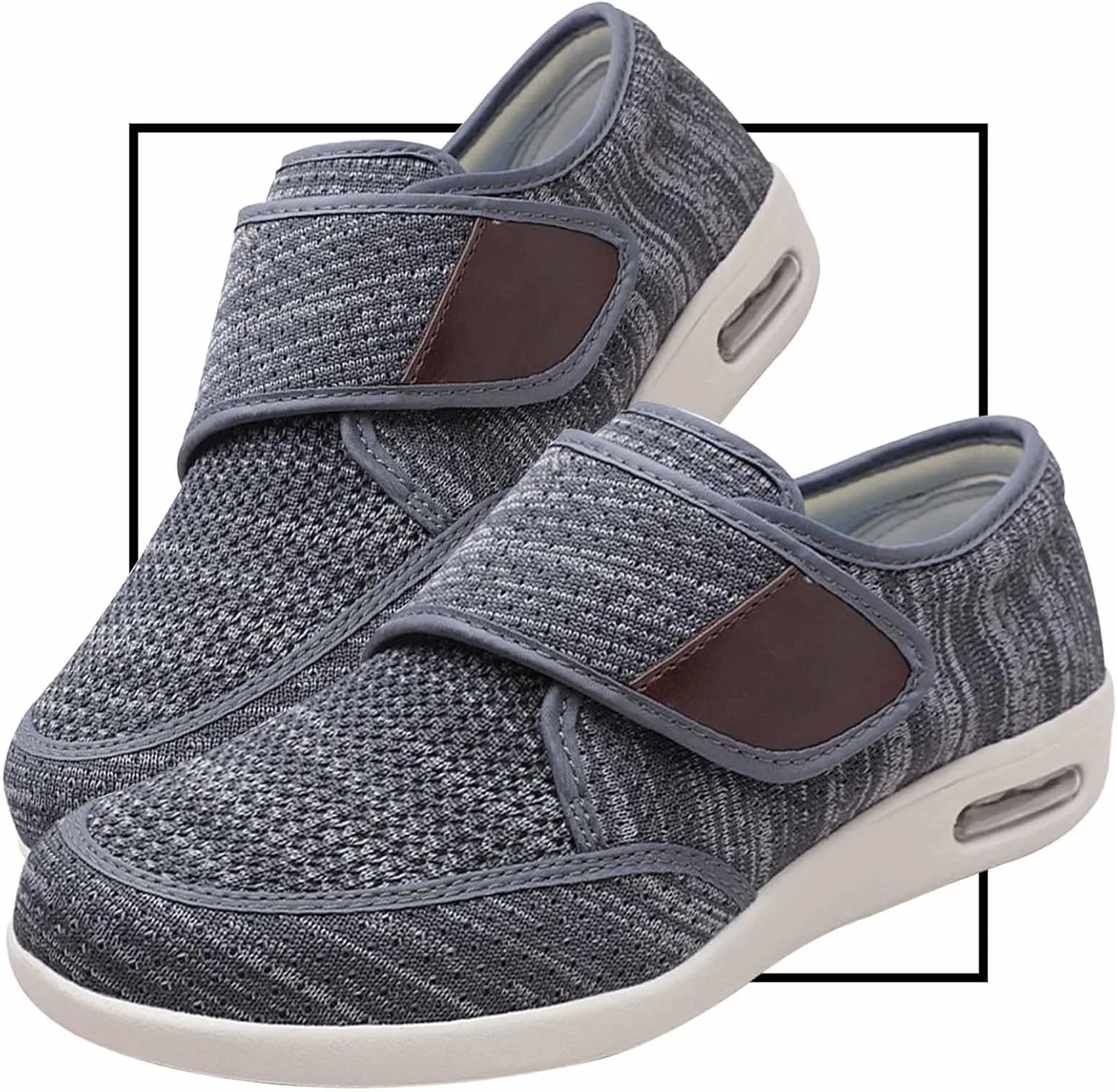 Men's Slip-On Trainers - Casual Fashion Walking Moccasins with Adjustable Closures for Comfort and Style