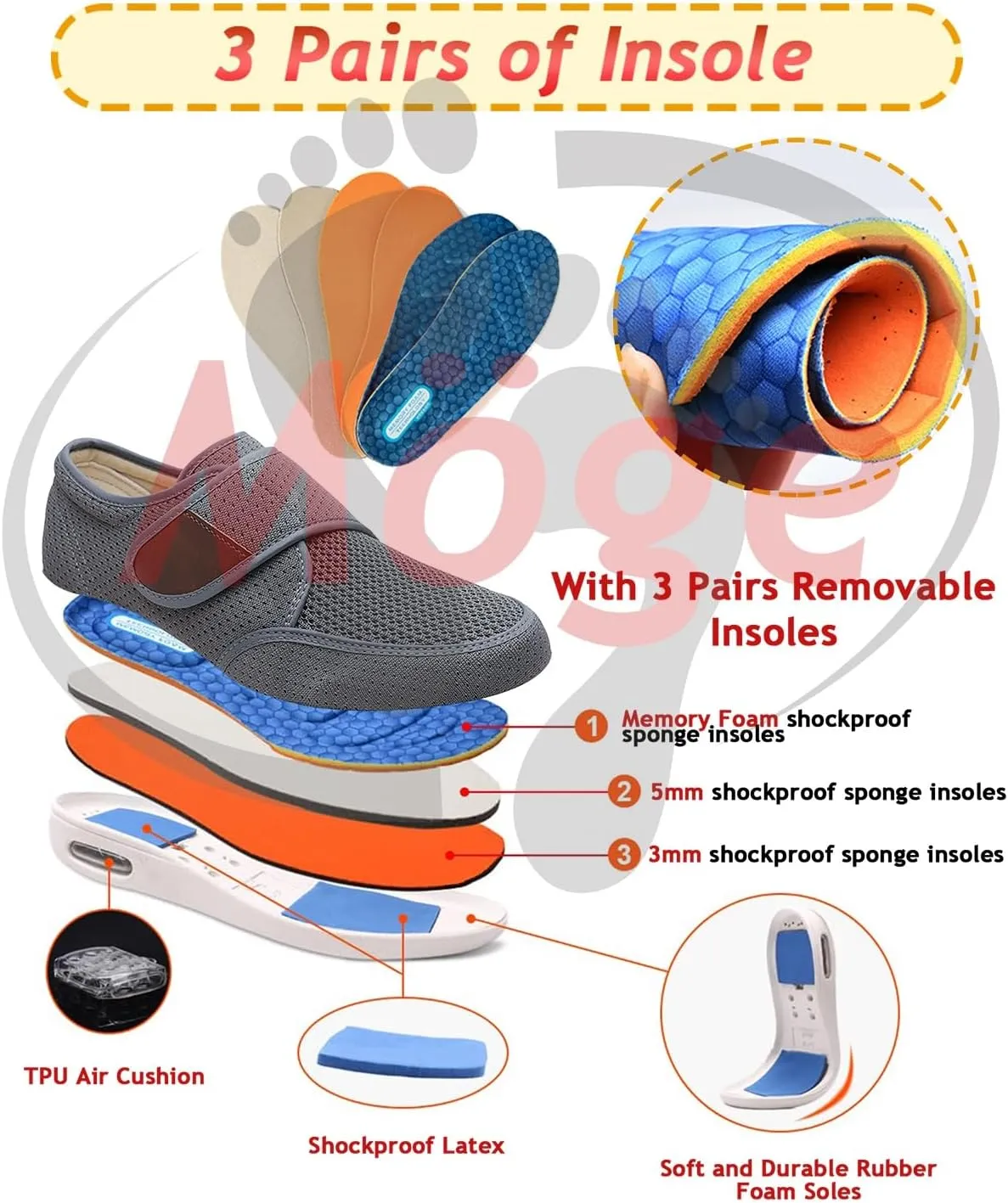 Men's Slip-On Trainers - Casual Fashion Walking Moccasins with Adjustable Closures for Comfort and Style