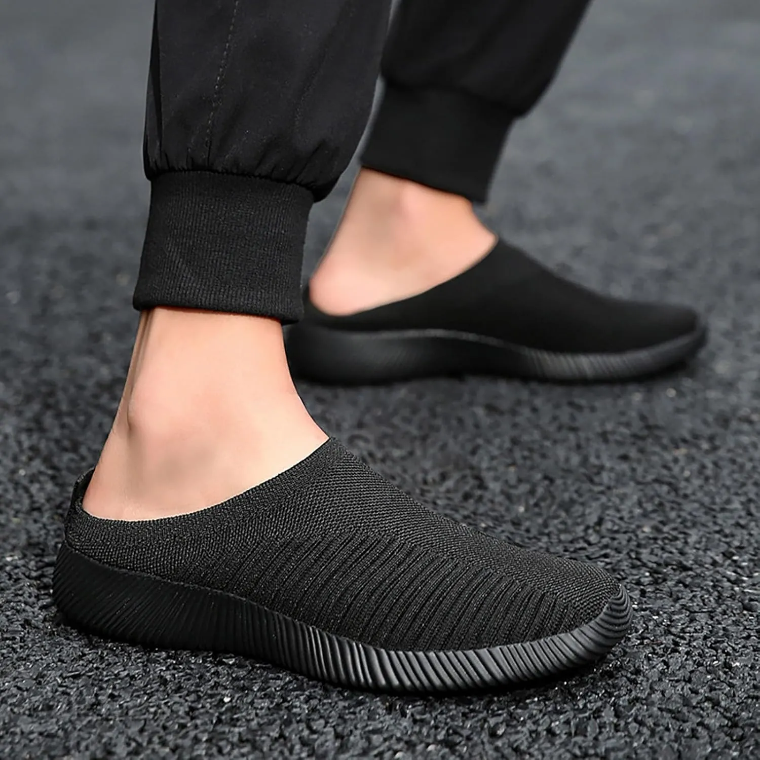 Mens Slippers with Arch Support Casual Mules Non Slip Work Shoes Women Casual Brown Casual Shoes Fashion Sneakers 2025 Slip On Tennis Shoe Trainers Shoe