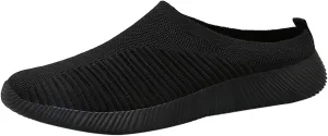 Mens Slippers with Arch Support Casual Mules Non Slip Work Shoes Women Casual Brown Casual Shoes Fashion Sneakers 2025 Slip On Tennis Shoe Trainers Shoe