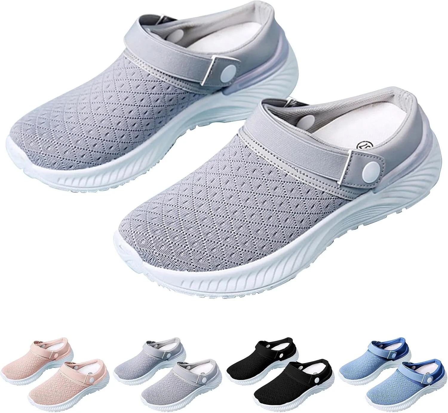 Mens Slippers with Arch Support Casual Mules Non Slip Work Shoes Women Casual Brown Casual Shoes Fashion Sneakers 2025 Slip On Tennis Shoe Trainers Shoe