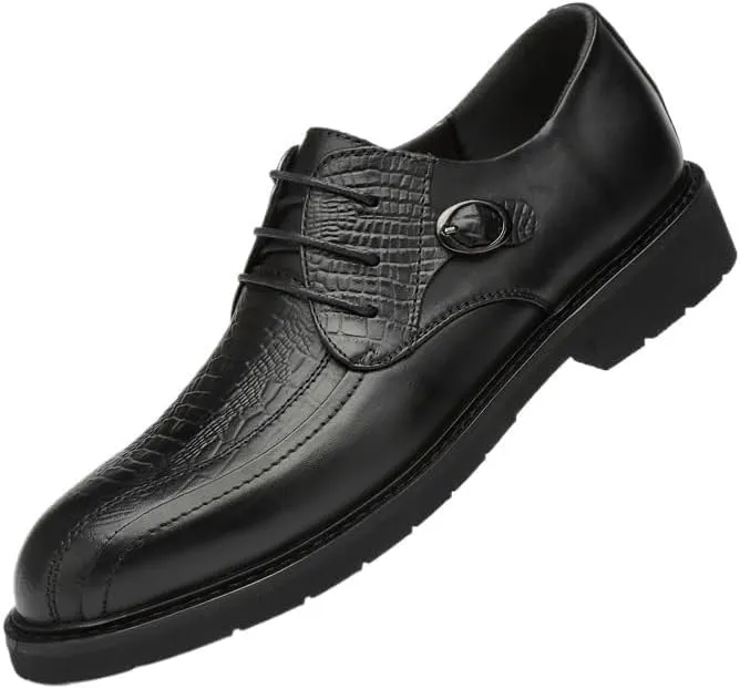 Men's Tuxedo Dress Shoes – Shiny Patent Leather Oxfords for Wedding & Formal