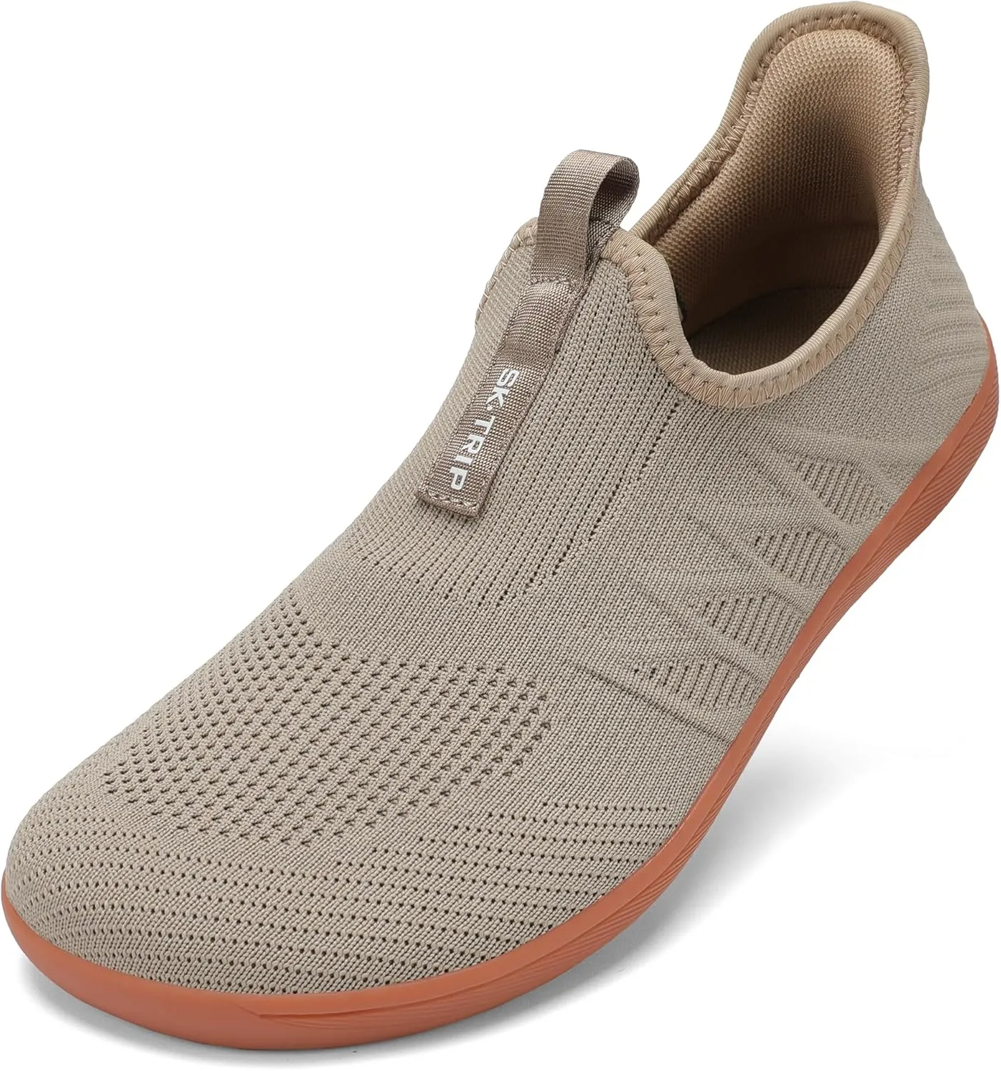 Men's Wide Slip On Minimalist Barefoot Walking Shoes Cross-Trainer Sneaker Lightweight Breathable Trail Running
