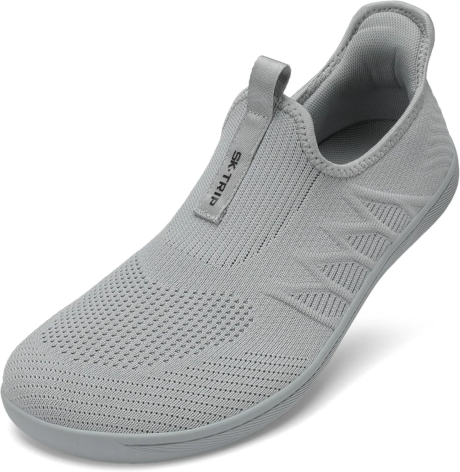 Men's Wide Slip On Minimalist Barefoot Walking Shoes Cross-Trainer Sneaker Lightweight Breathable Trail Running