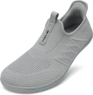 Men's Wide Slip On Minimalist Barefoot Walking Shoes Cross-Trainer Sneaker Lightweight Breathable Trail Running