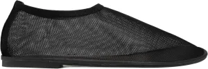 Mesh Sock Ballet Flats for Women Nylon Tulle Slip on Mary Jane Flats Sheer Comfortable Casual Dress Ballerina Shoes