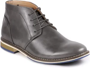 Metrocharm MC131 Men's Lace Up Casual Fashion Ankle Chukka Oxford Boot