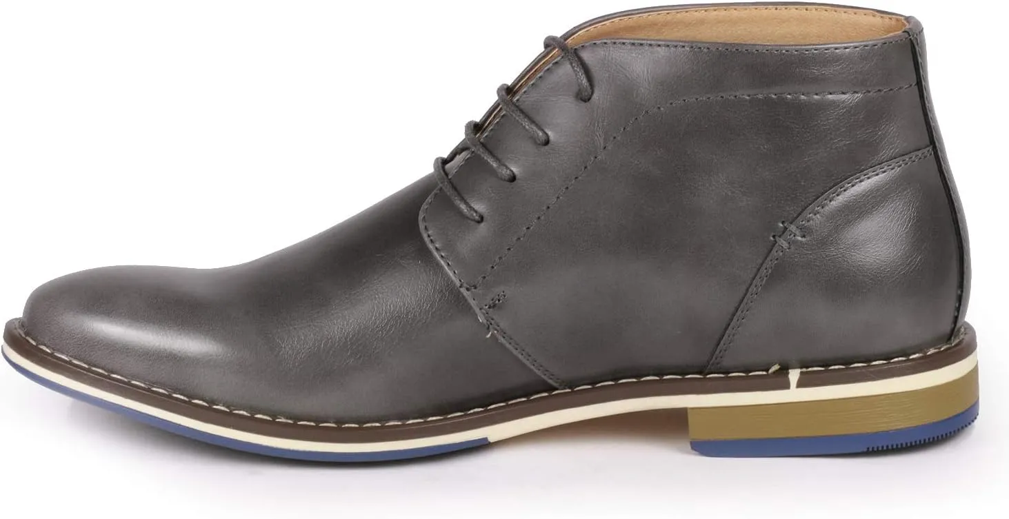 Metrocharm MC131 Men's Lace Up Casual Fashion Ankle Chukka Oxford Boot