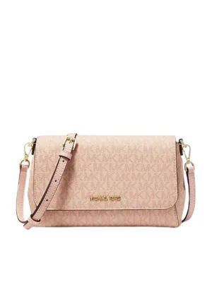 Michael Kors Medium Logo Convertible Crossbody Bag Ballet