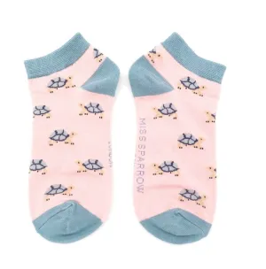 Miss Sparrow Turtles Trainer Socks