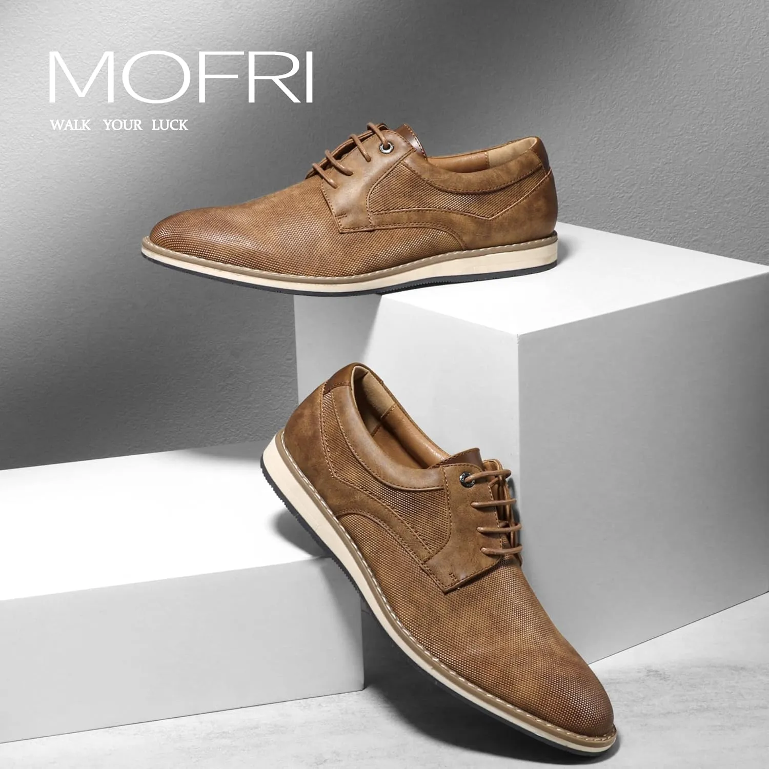 Mofri Men's Casual Dress Shoes Formal Oxford