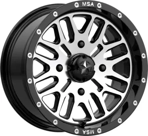 MSA M38 Brute 14x7 ATV/UTV Wheel - Machined (4/156)  10mm [M38-04756]