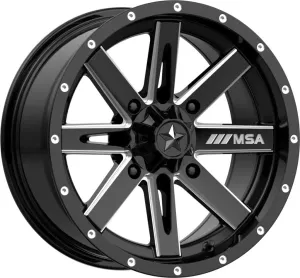 MSA M41 Boxer 14x7 ATV/UTV Wheel - Milled (4/156)  10mm [M41-04756]