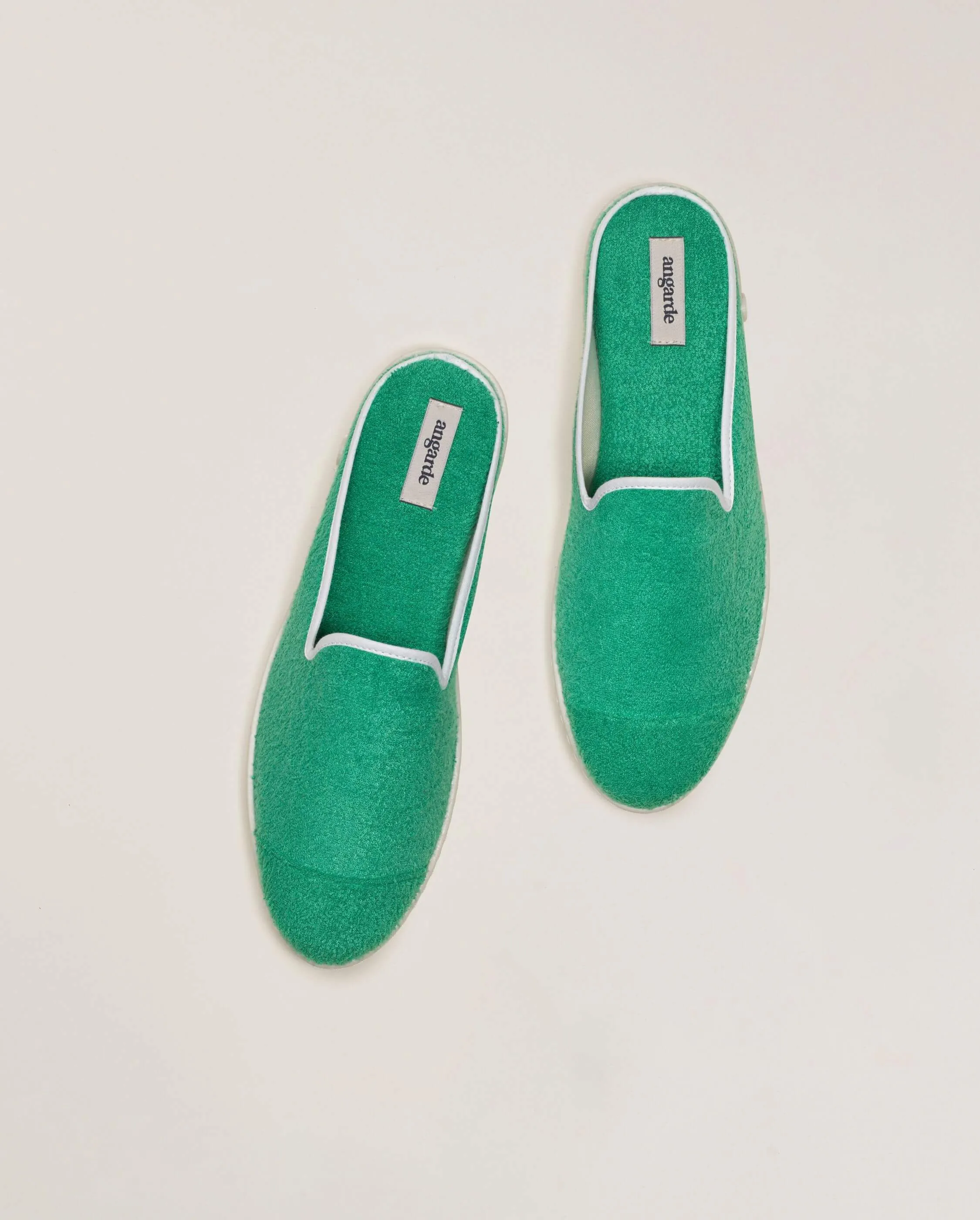 Mule homme éponge, menthe
