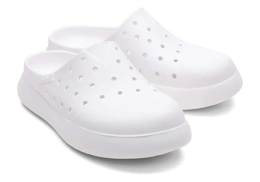 Mule Mallow Molded White