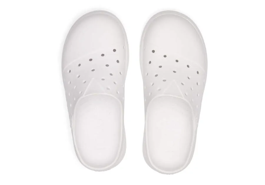 Mule Mallow Molded White