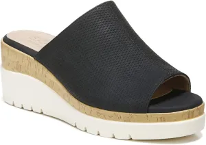 Naturalizer Women's Goodtimes Mule Slip on Wedge Sandal Slide