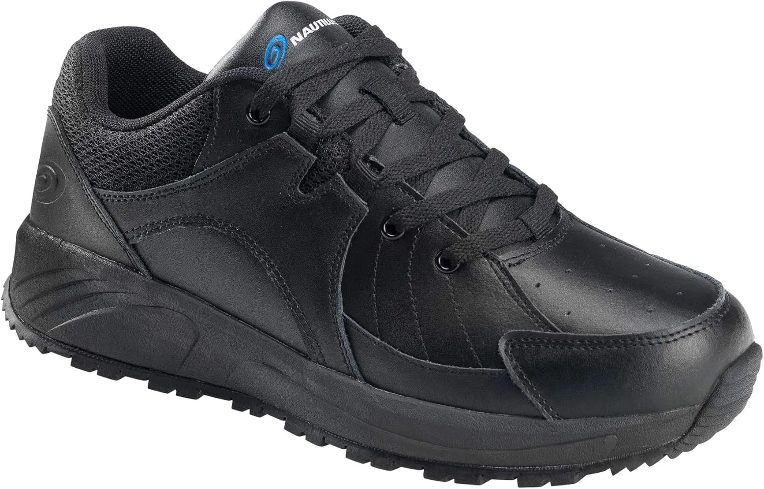 Nautilus Safety Footwear Men's 5020 Skidbuster Athletic Slip-Resistant Work Shoe, Black