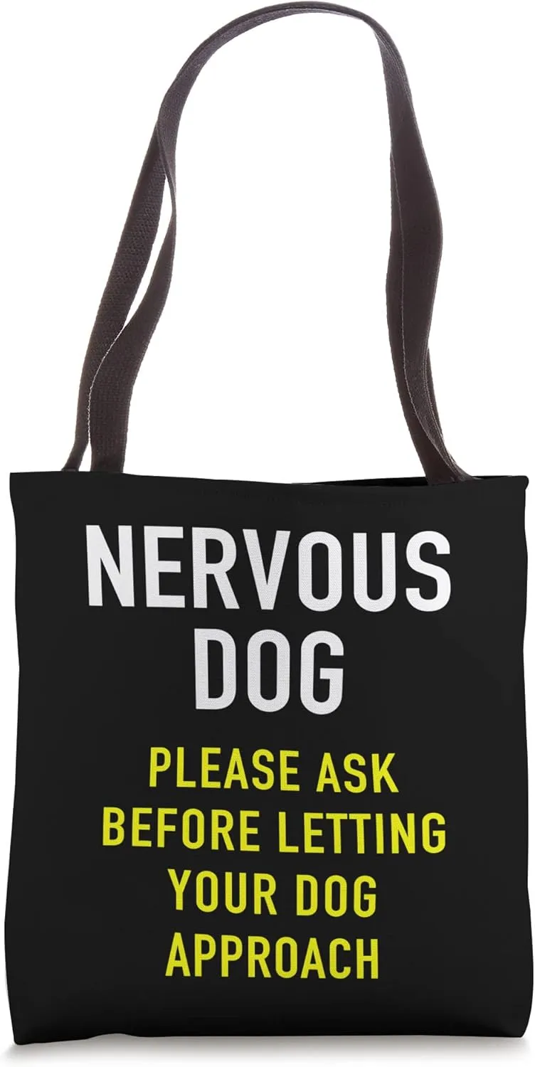 Nervous Dog Training & Reactive Dog Design For Dog Owners Tote Bag